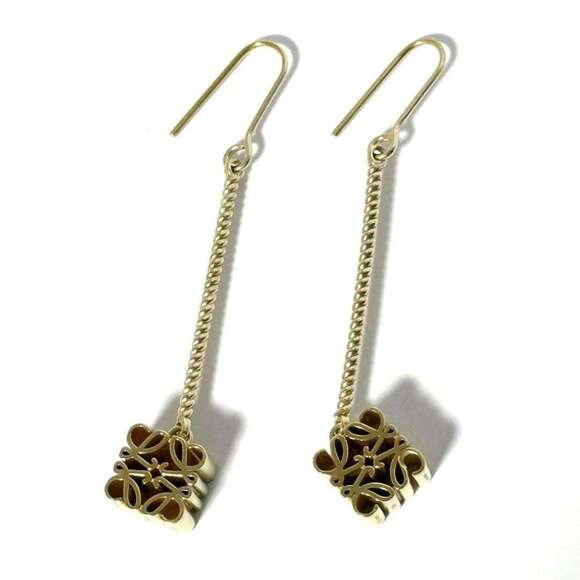 LOEWE Gold Earrings - Picture 1 of 10